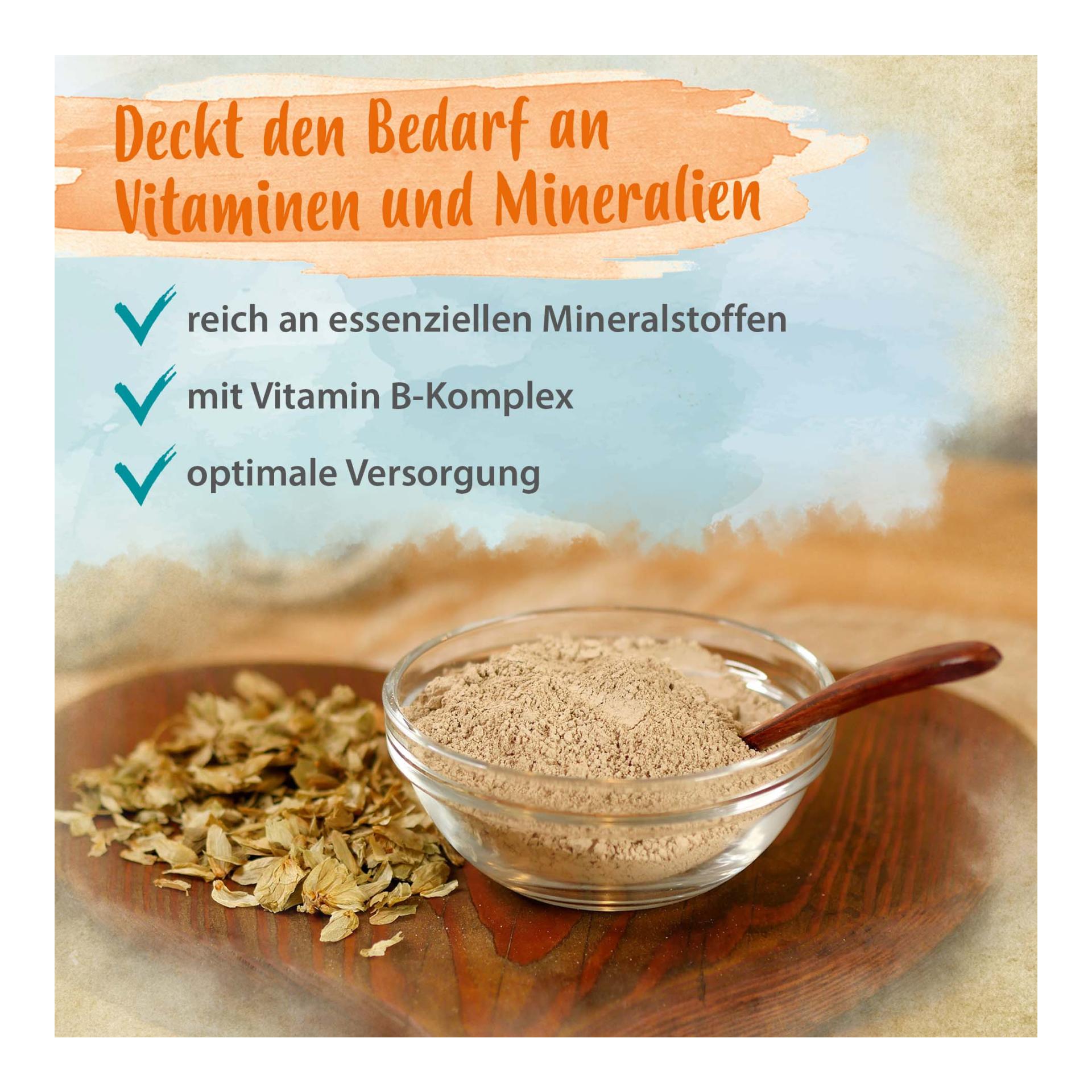 Mineral Forte - wichtige Mineralien & Vitamine für Abwehrkräfte, Haut & Fell