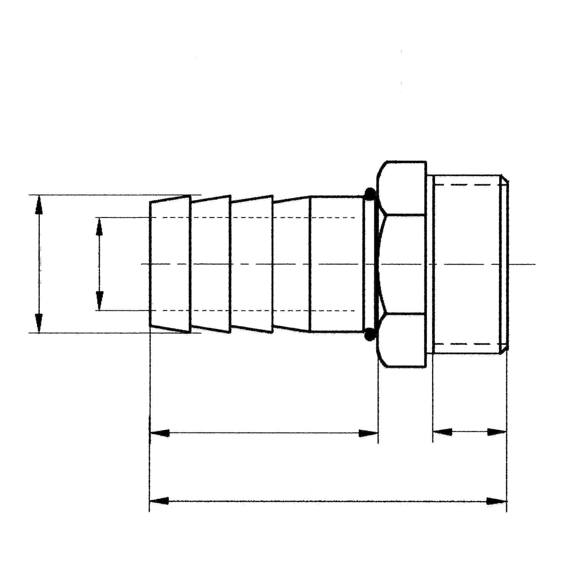 Geka Plus Schlauchverschraubungen 360 mit Außengewinde