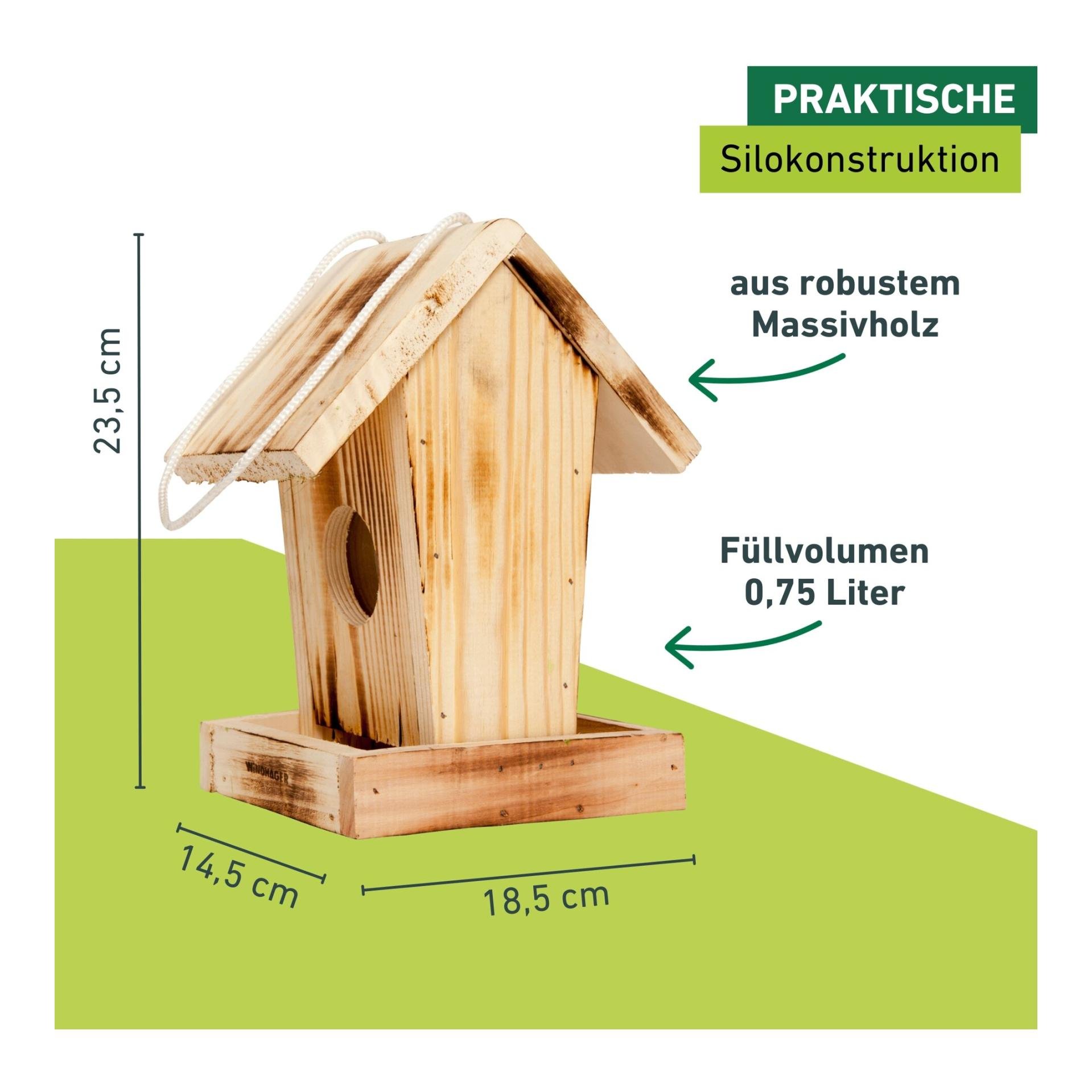 Windhager Vogelfutterhaus Cottage