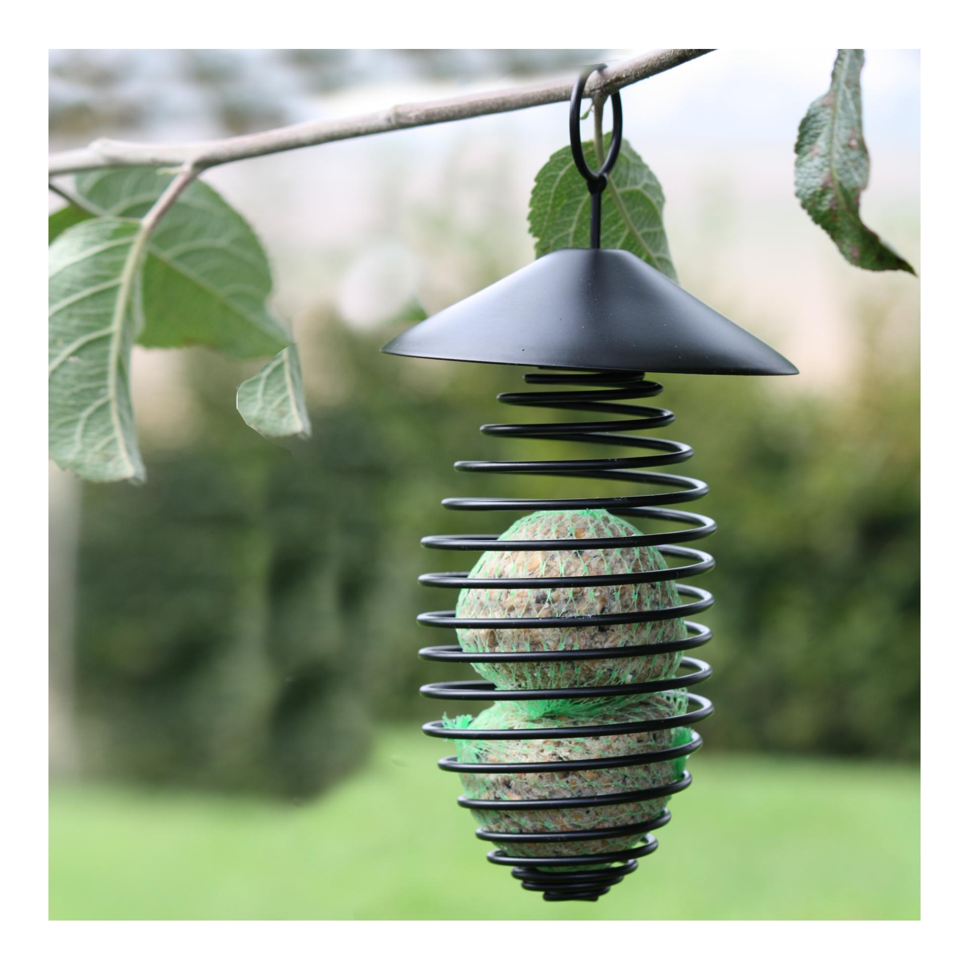 Futterfeder aus Metall für Meisenknödel