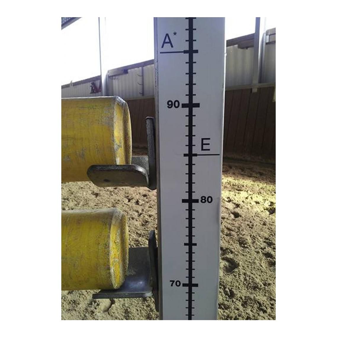 Image of HKM Hindernisaufkleber Skala - Weiss - bei Hauptner.ch