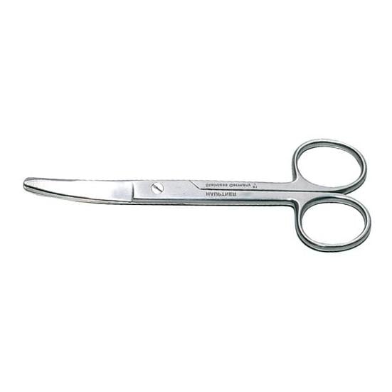 Schere gebogen, stumpf-stumpf