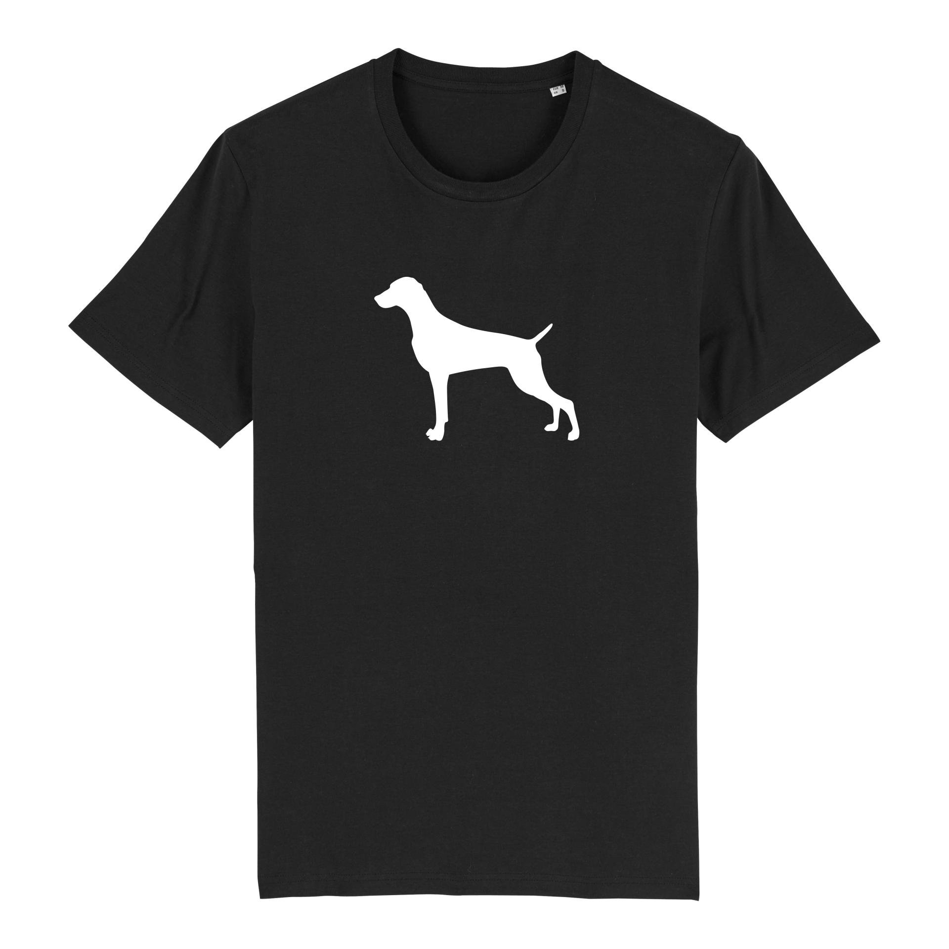 Image of Hauptner Jagd T-Shirt Weimaraner gross - Black - bei Hauptner.ch