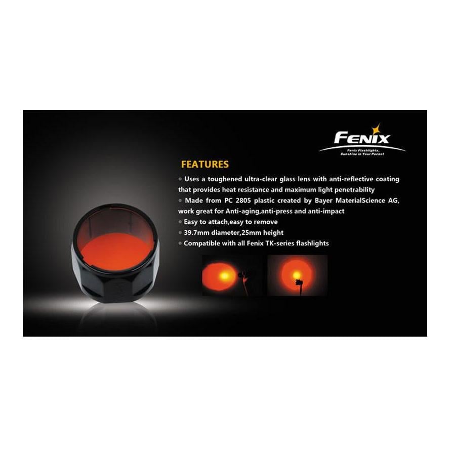 Image of Fenix Light Farbfilter AD302-R Rot bei Hauptner.ch