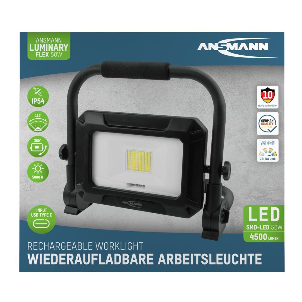 Luminary LED Strahler 50 W mit integriertem Akku