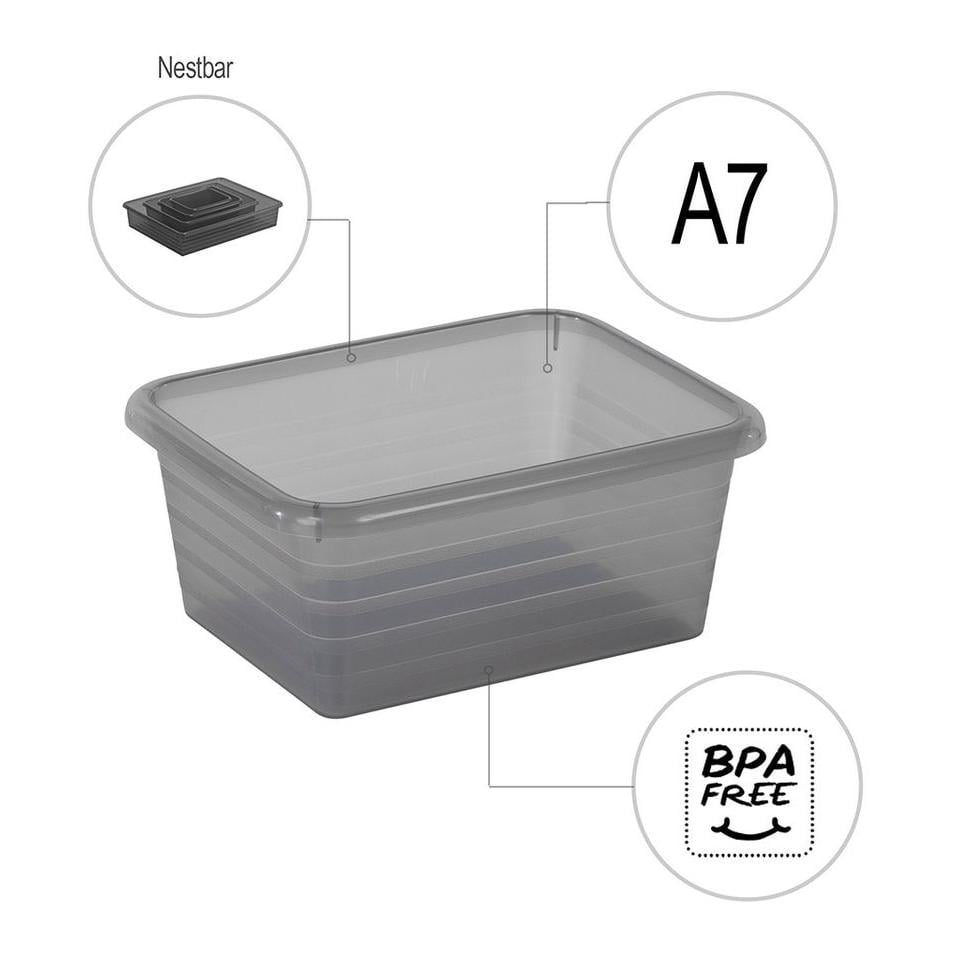 Rotho Panier à linge LINUS