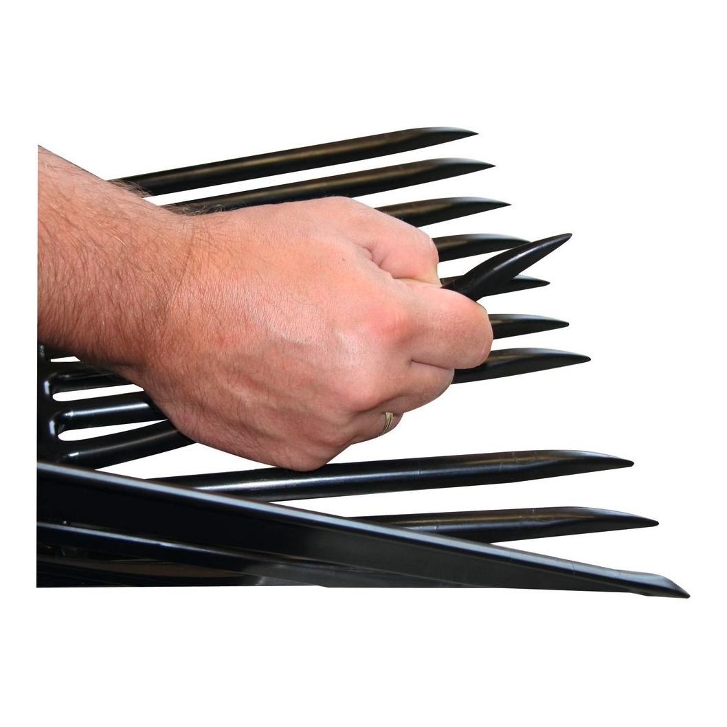 Streugabel mit Holzstiel