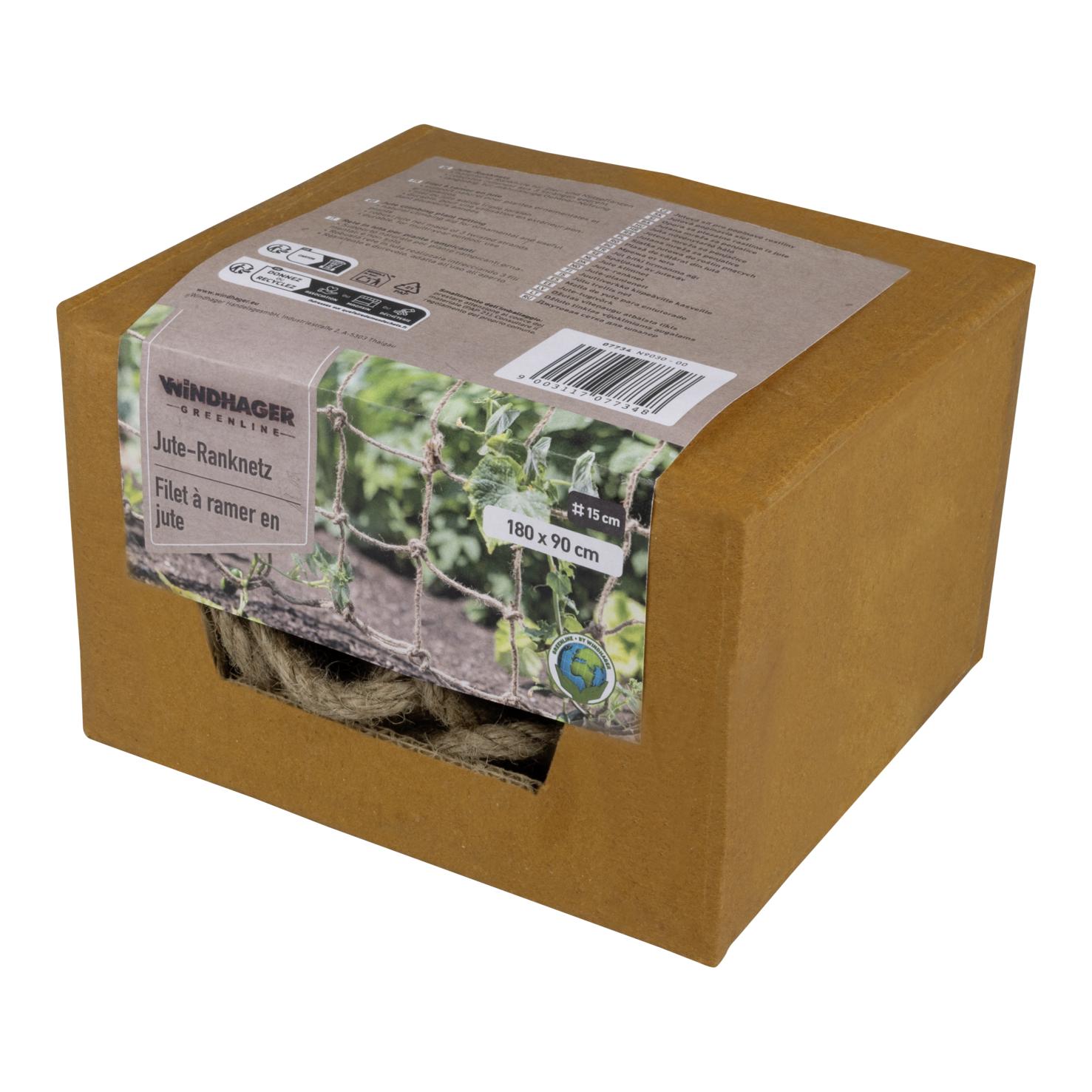 Windhager Filet de palissage professionnel en jute XL Greenline 