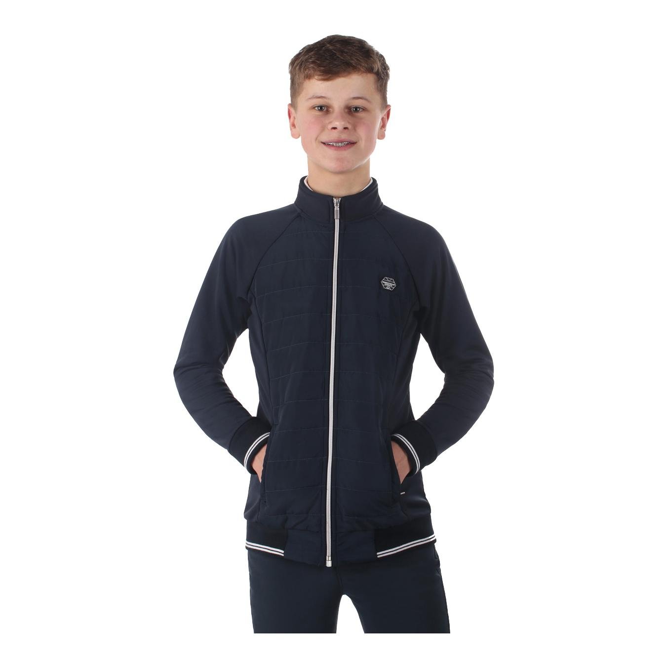 Image of QHP Sweatjacke Jax Junior - navy bei Hauptner.ch