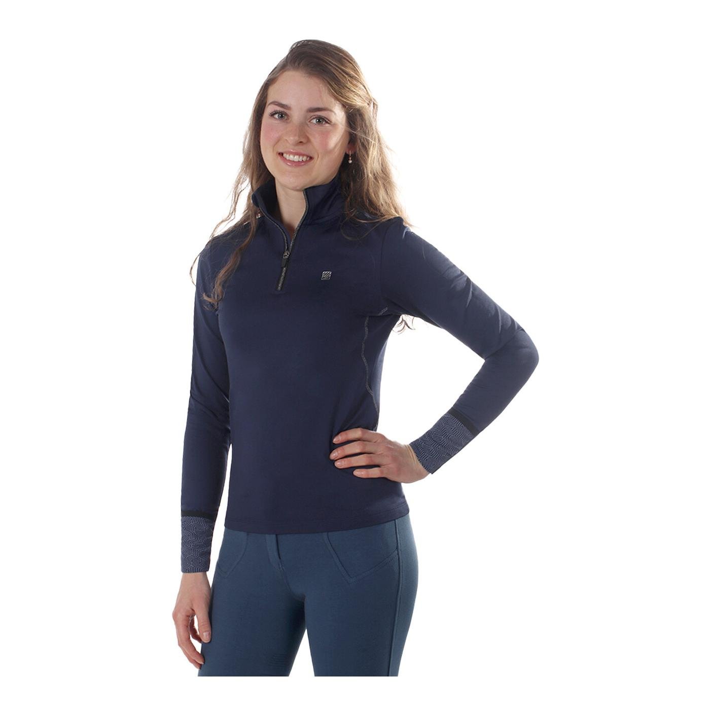 Pull chauffant Loua pour dames - porto red