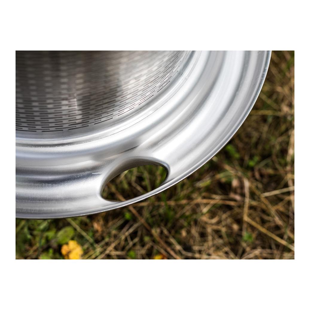 Hydropresse aus Edelstahl