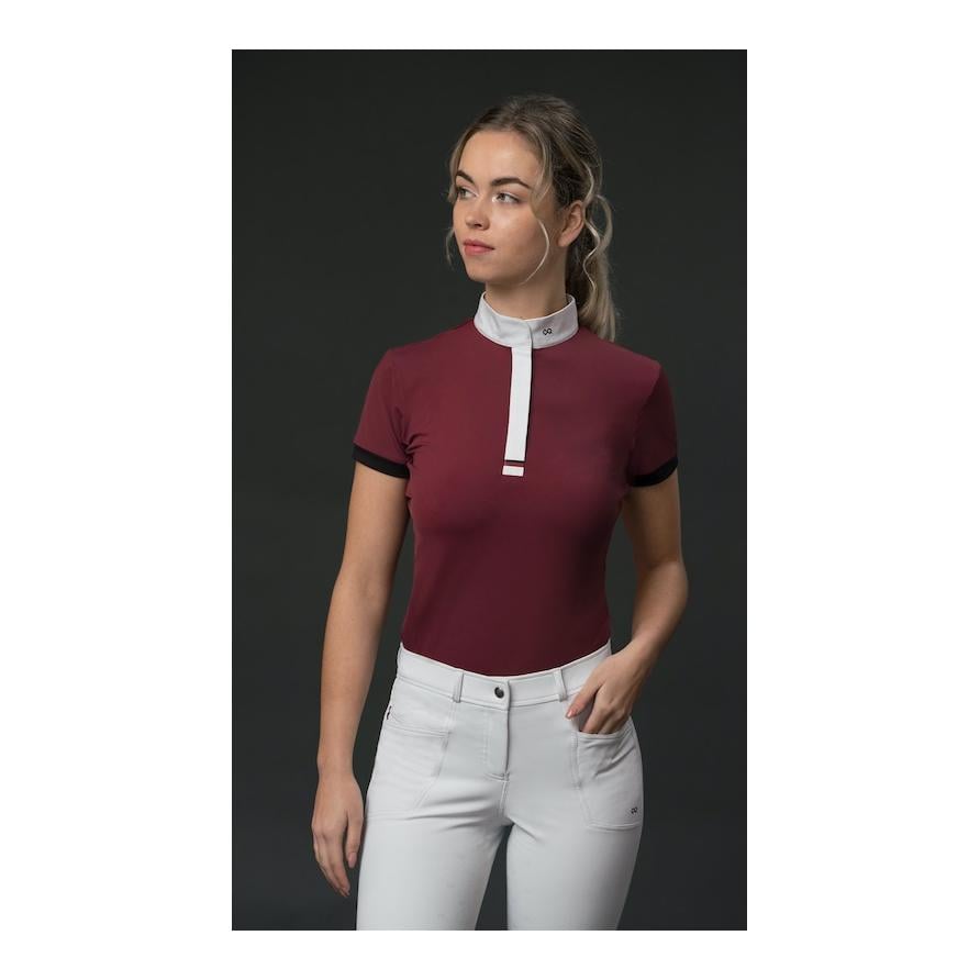 Image of PresTeq Turniershirt AmbitionFirst Damen - bordeaux bei Hauptner.ch