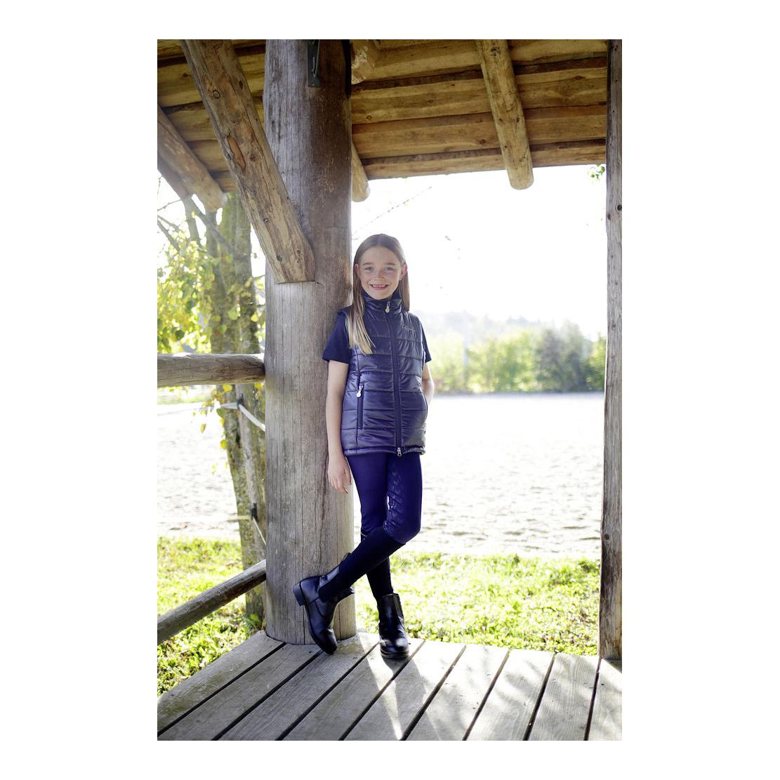 Reitleggings Equona Kinder - dunkelblau