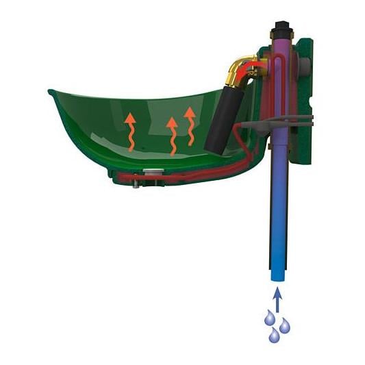 Kunststofftränkebecken HP20 ohne RBH