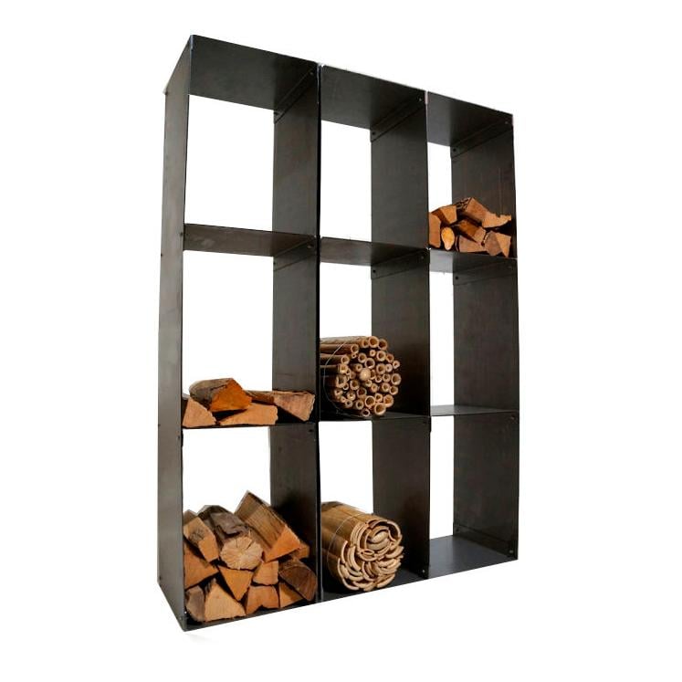 Support pour bois de chauffage - acier