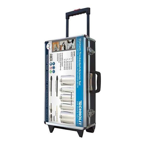 Diamant-Trockenbohrkronen Set 11-tlg.