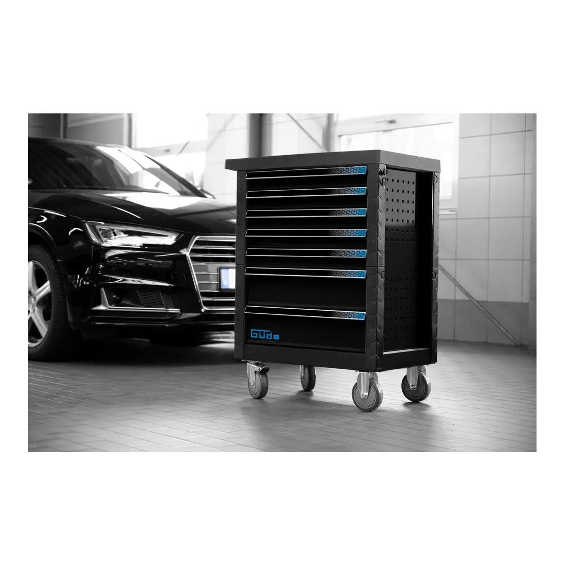 Werkstattwagen GW7 Black Line 165-teilig