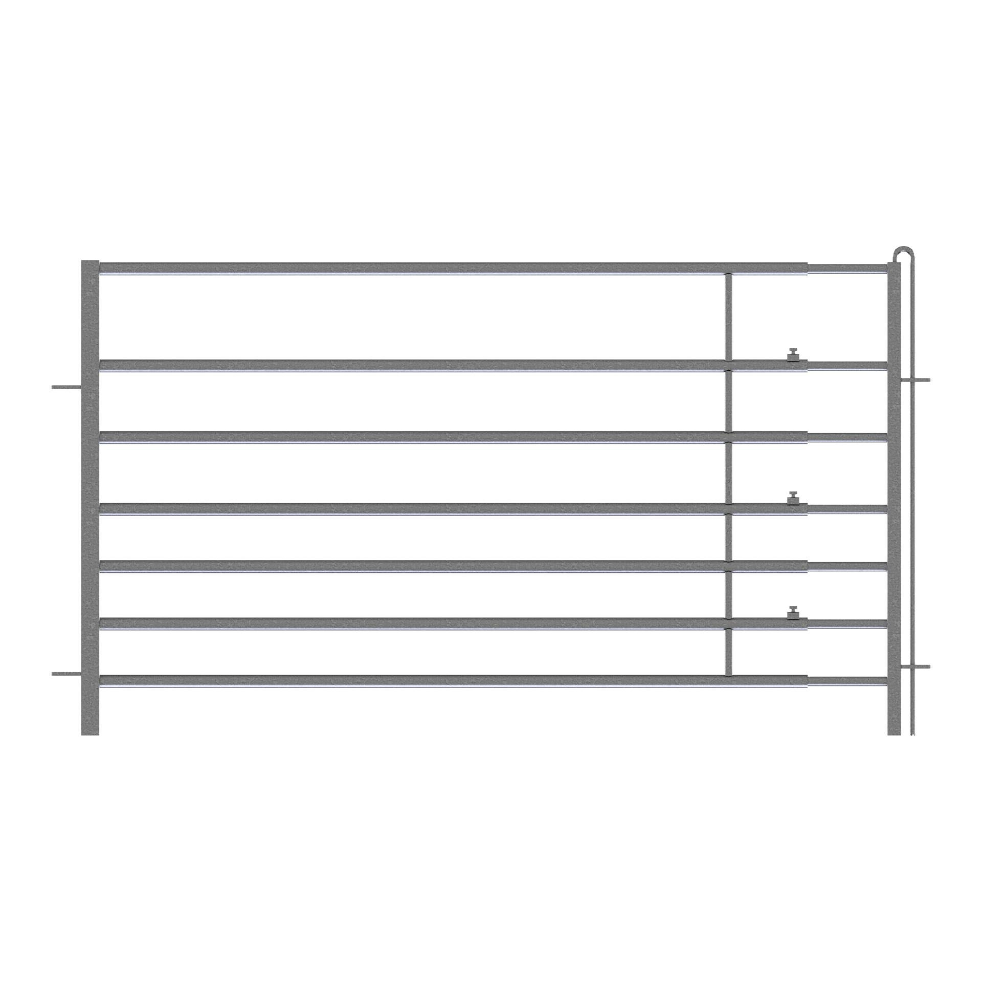 Claie avec barre de raccordement incluse, réglable