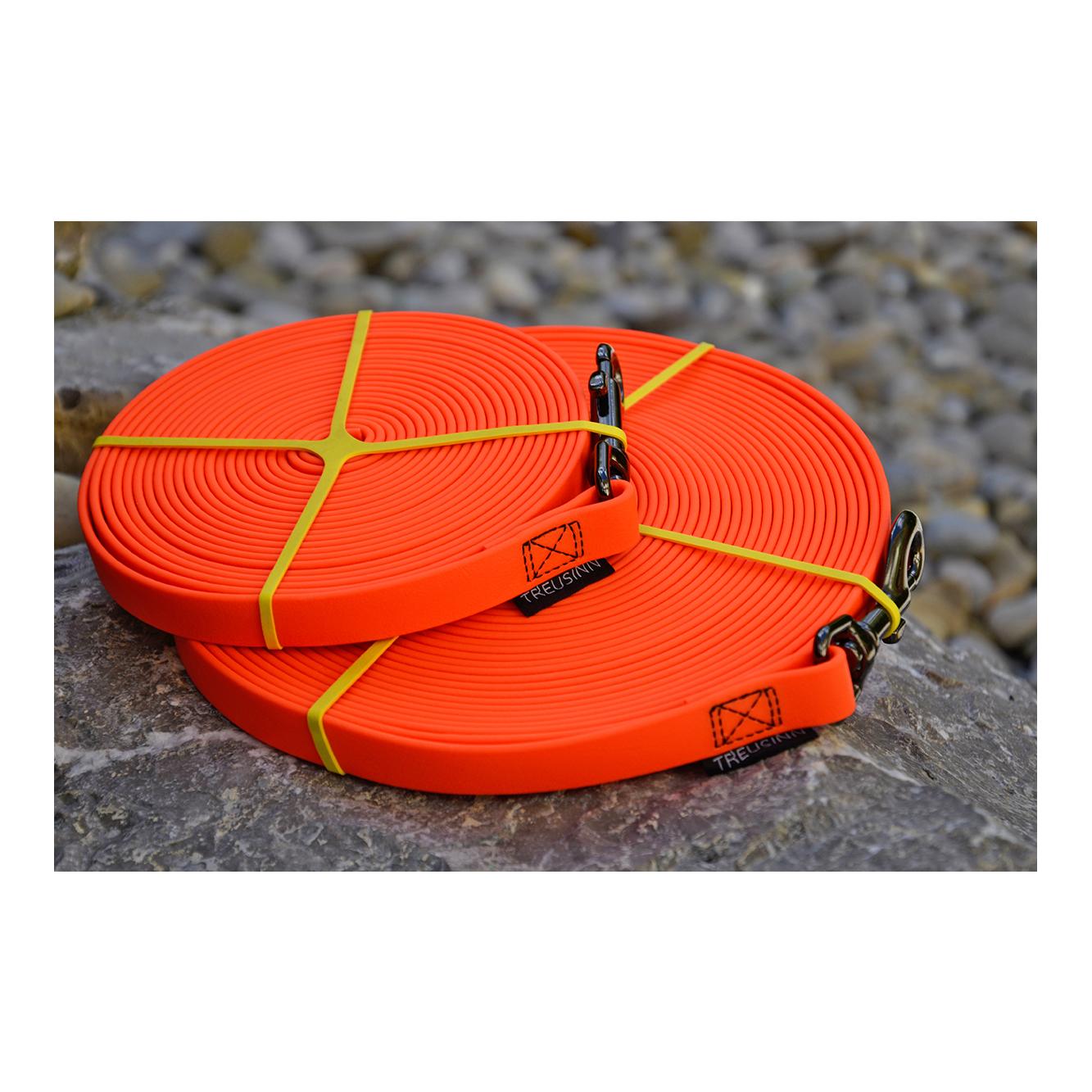 Schleppleine Biothane STAY - neonorange