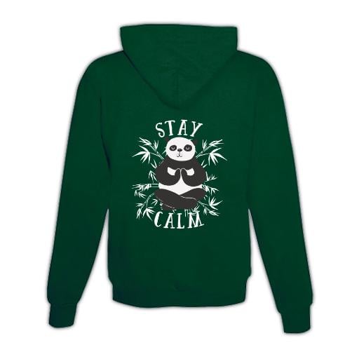 Pull à capuche « Stay calm » unisexe