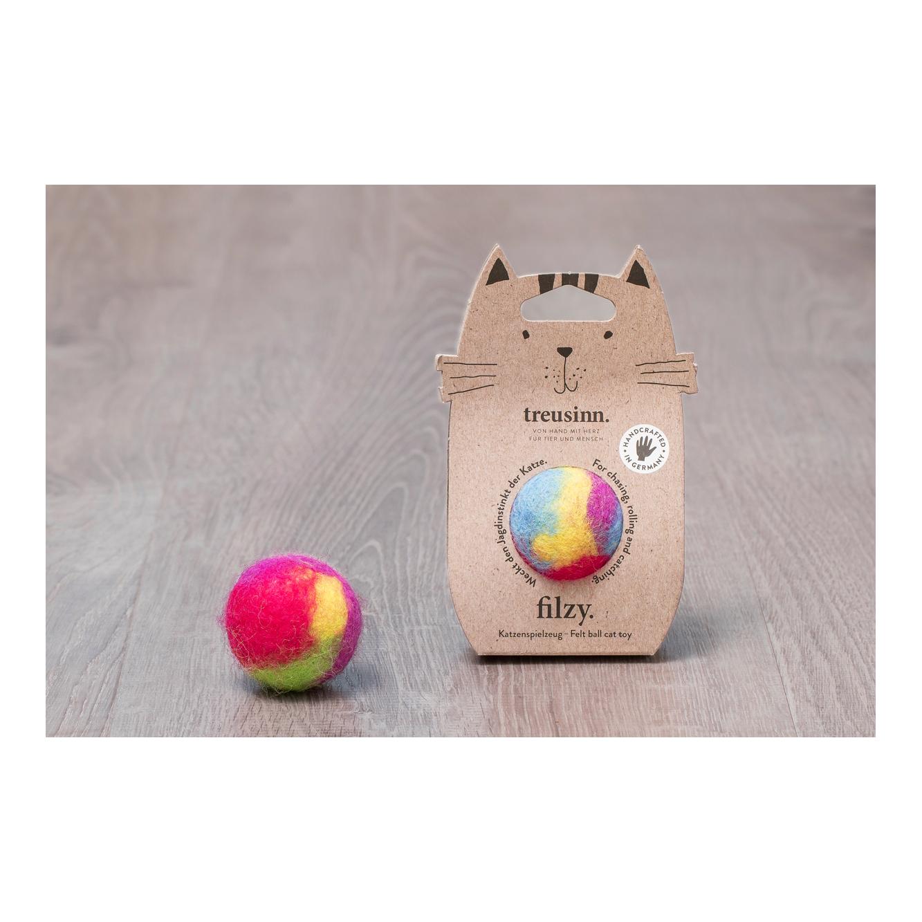 Katzenspielzeug FILZY