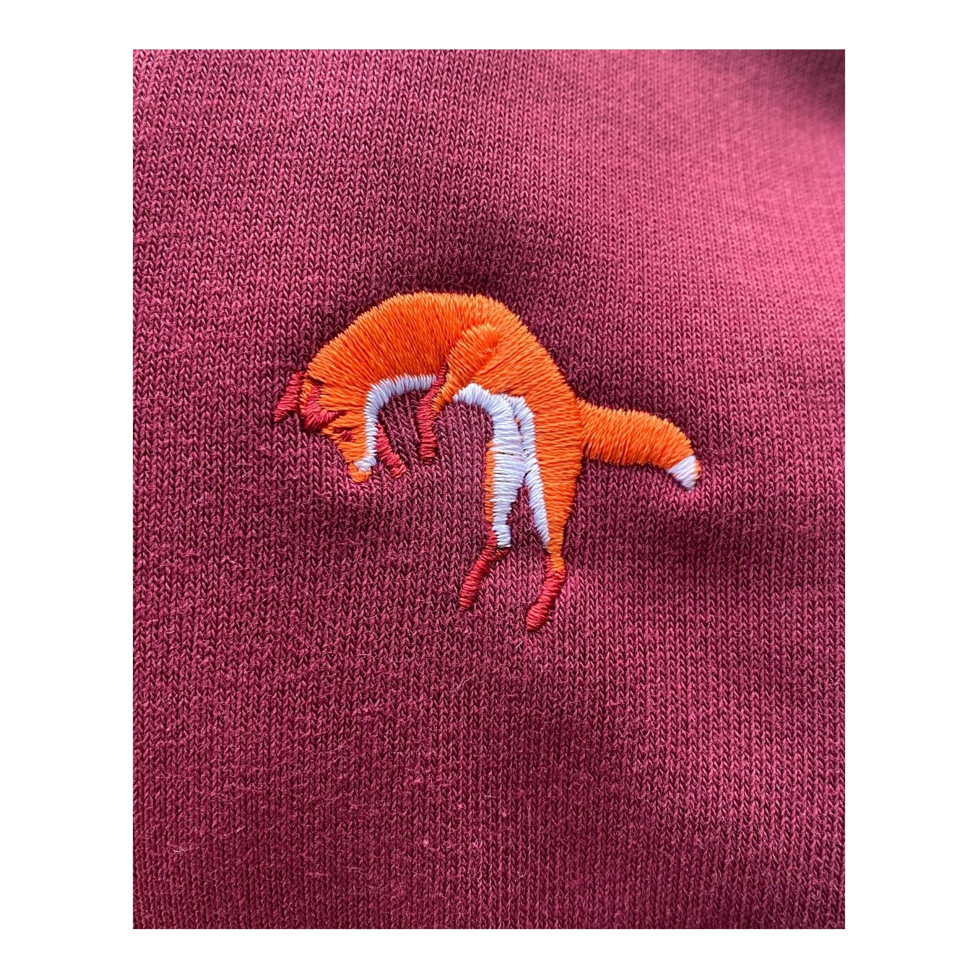 Sweat à capuche zippé unisexe Fuchsjagd