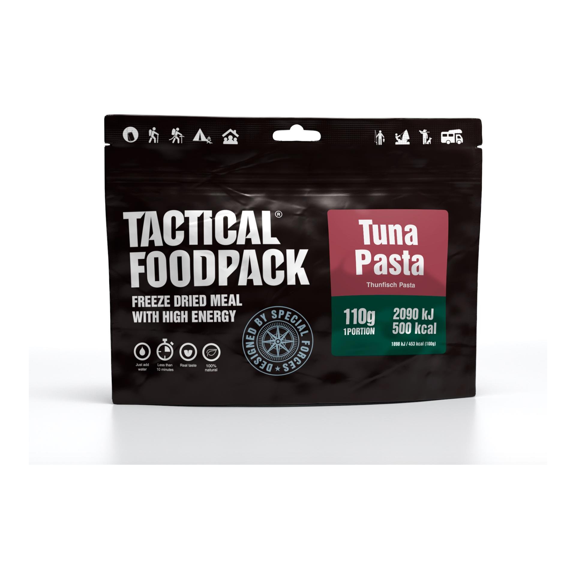 Image of Tactical Foodpack Tuna Pasta - Schwarz - bei Hauptner.ch