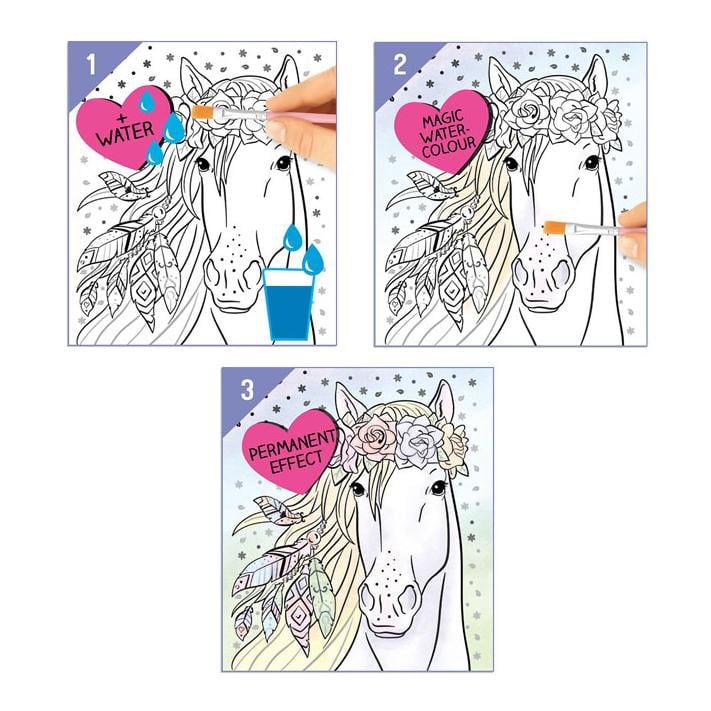 Wasserfarben Malbuch