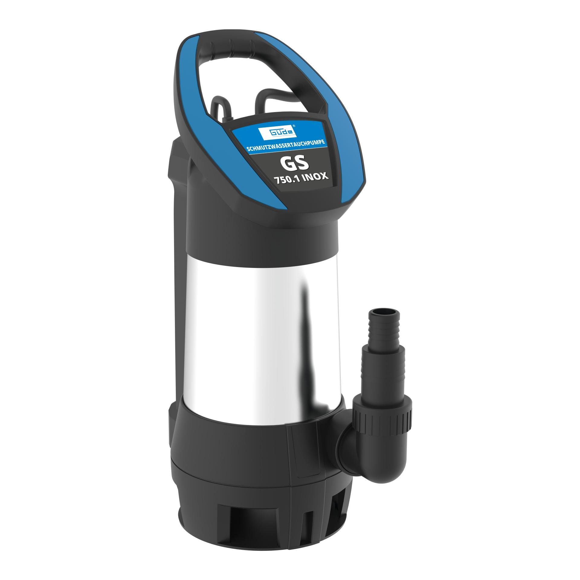 Güde Schmutzwassertauchpumpe GS 750.1 INOX - Schwarz