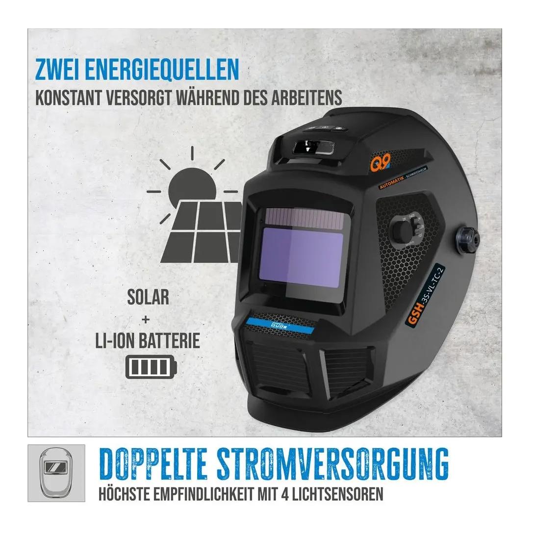 Güde Automatik Schweisshelm GSH-3S-VL-TC-2
