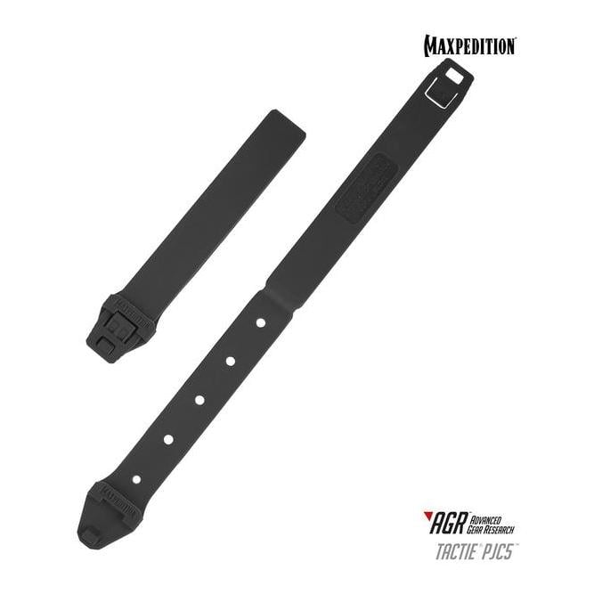 TacTie PJC5 Befestigungsband (6er Pack) - Schwarz