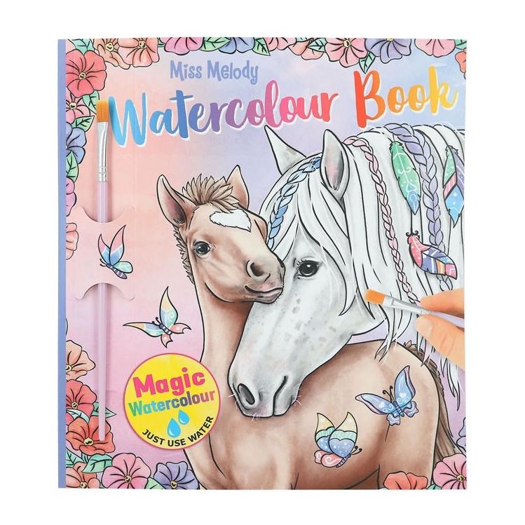 Wasserfarben Malbuch