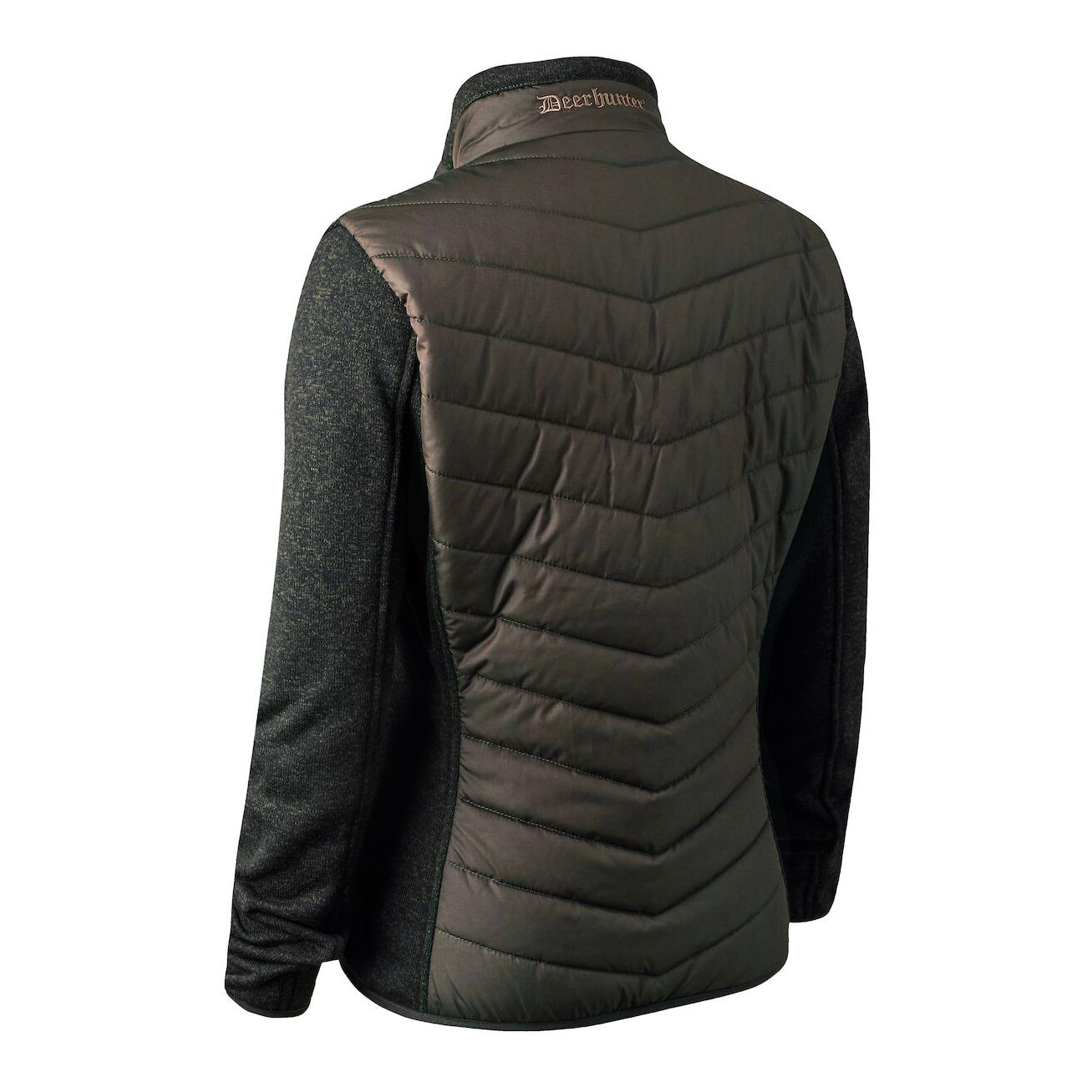 Damen Caroline Padded Jacke mit Strick - Timber