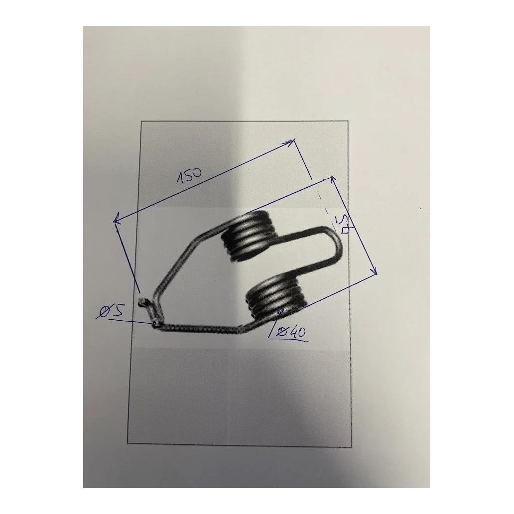 Hauptner Feder gross für Ogela-Futtergabel (oben)