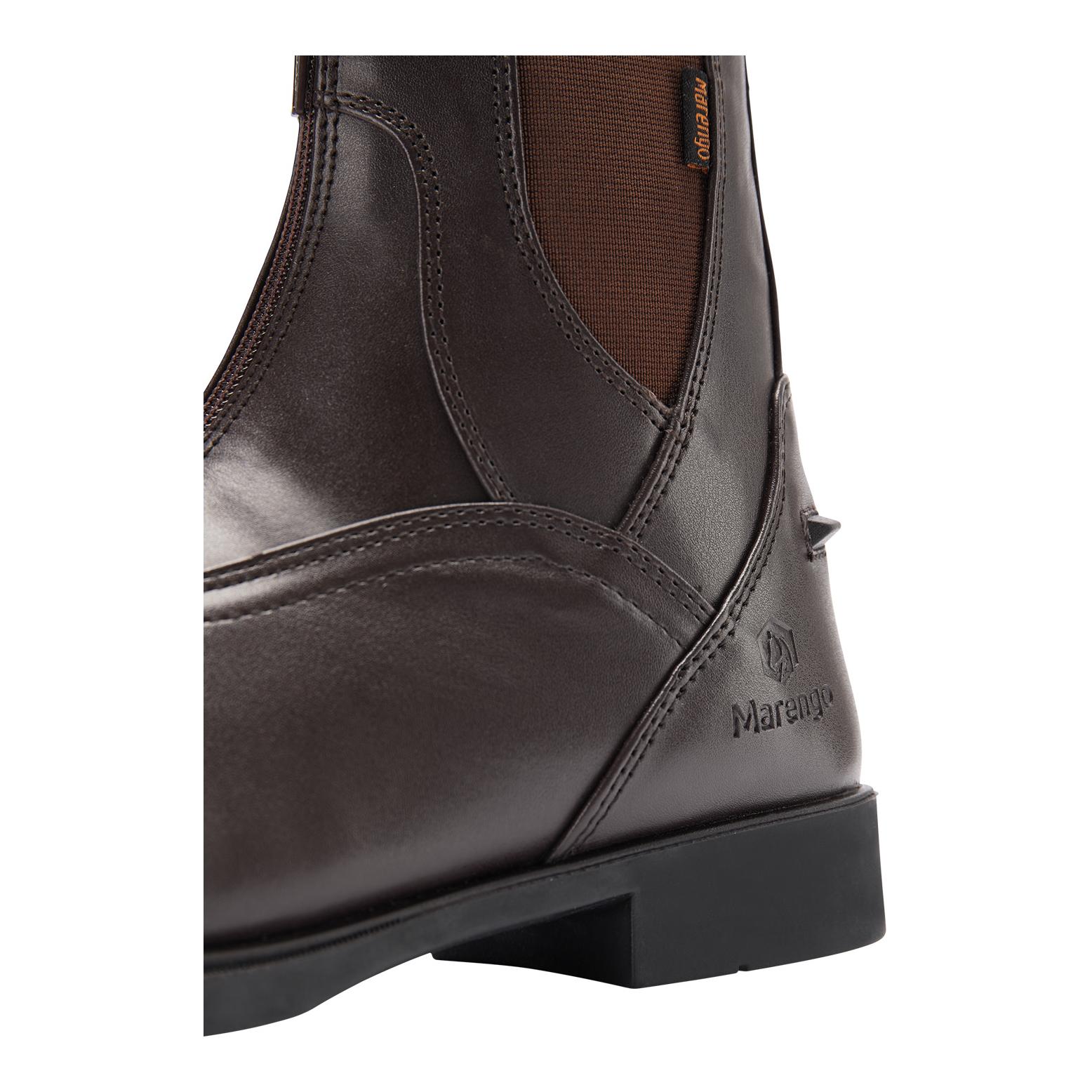 Reitstiefelette Frontzip Kunstleder