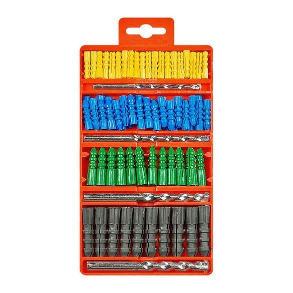 Dübelsortiment mit Steinbohrer