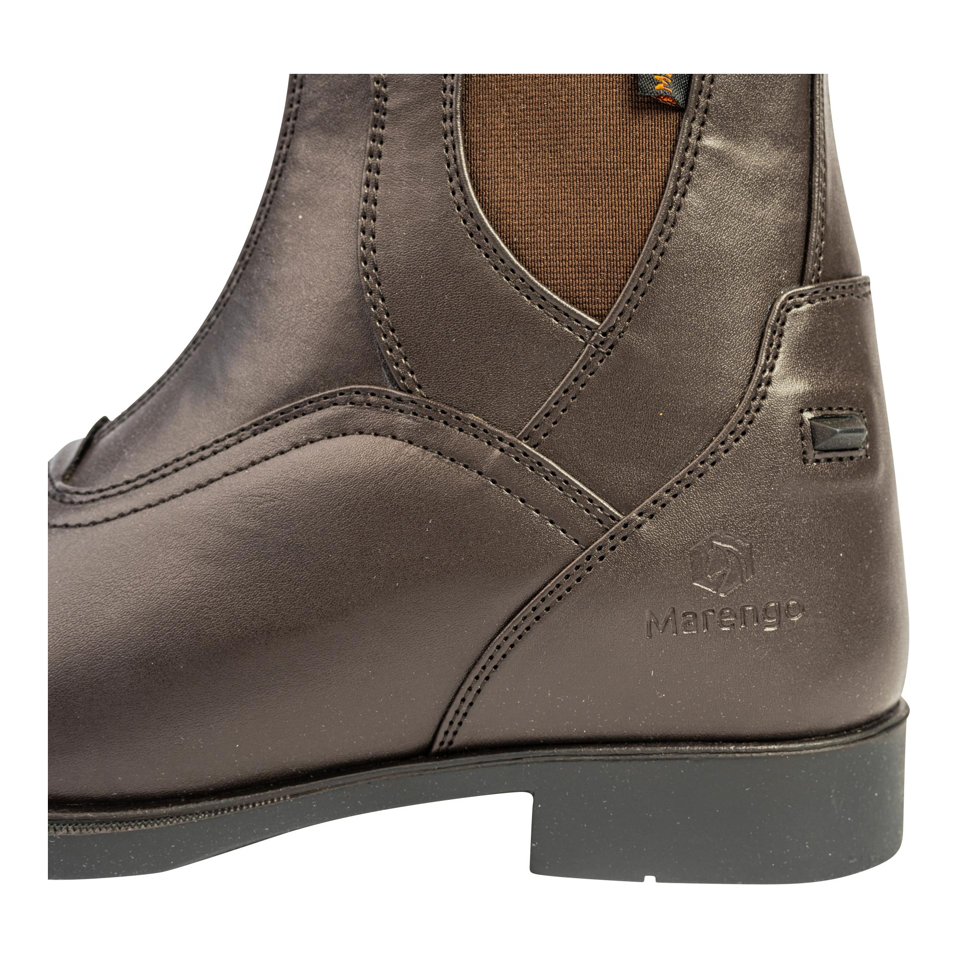 Reitstiefelette Frontzip Winter Kunstleder