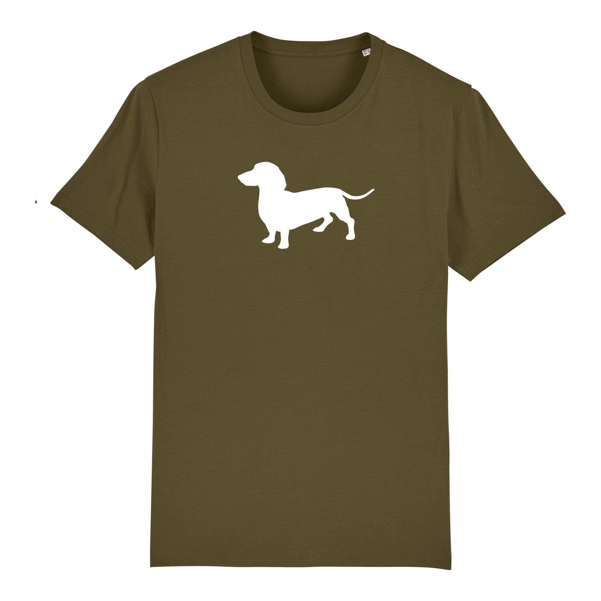 Image of Hauptner Jagd T-Shirt Dackel gross - British Khaki - bei Hauptner.ch