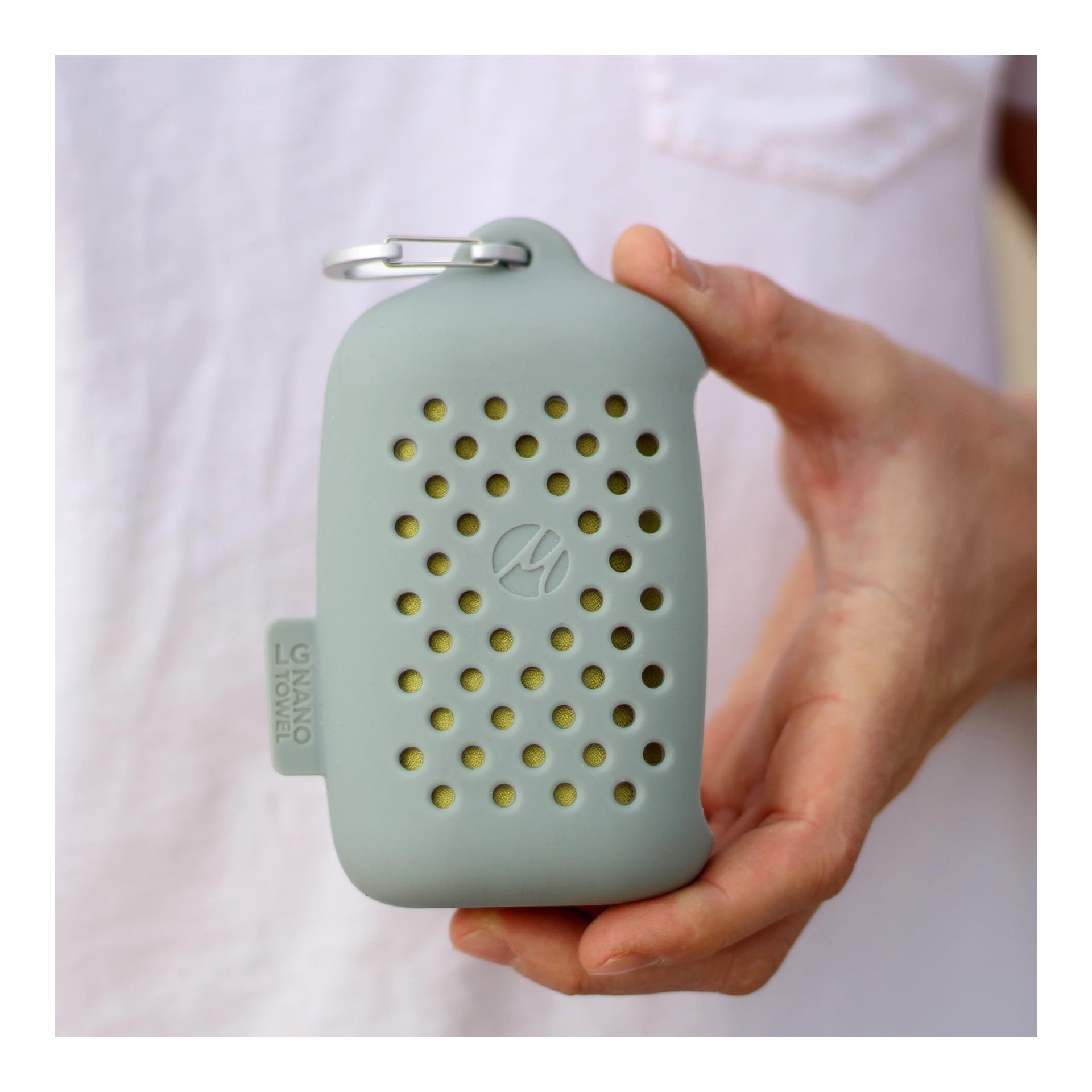 NanoDry Towel Gross - grün