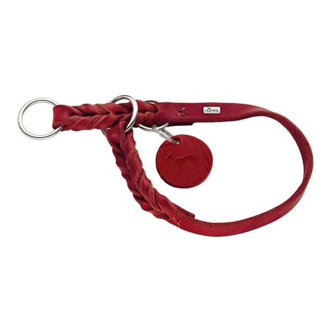 Image of Hunter Dressurhalsung Solid Education - leder/rot bei Hauptner.ch