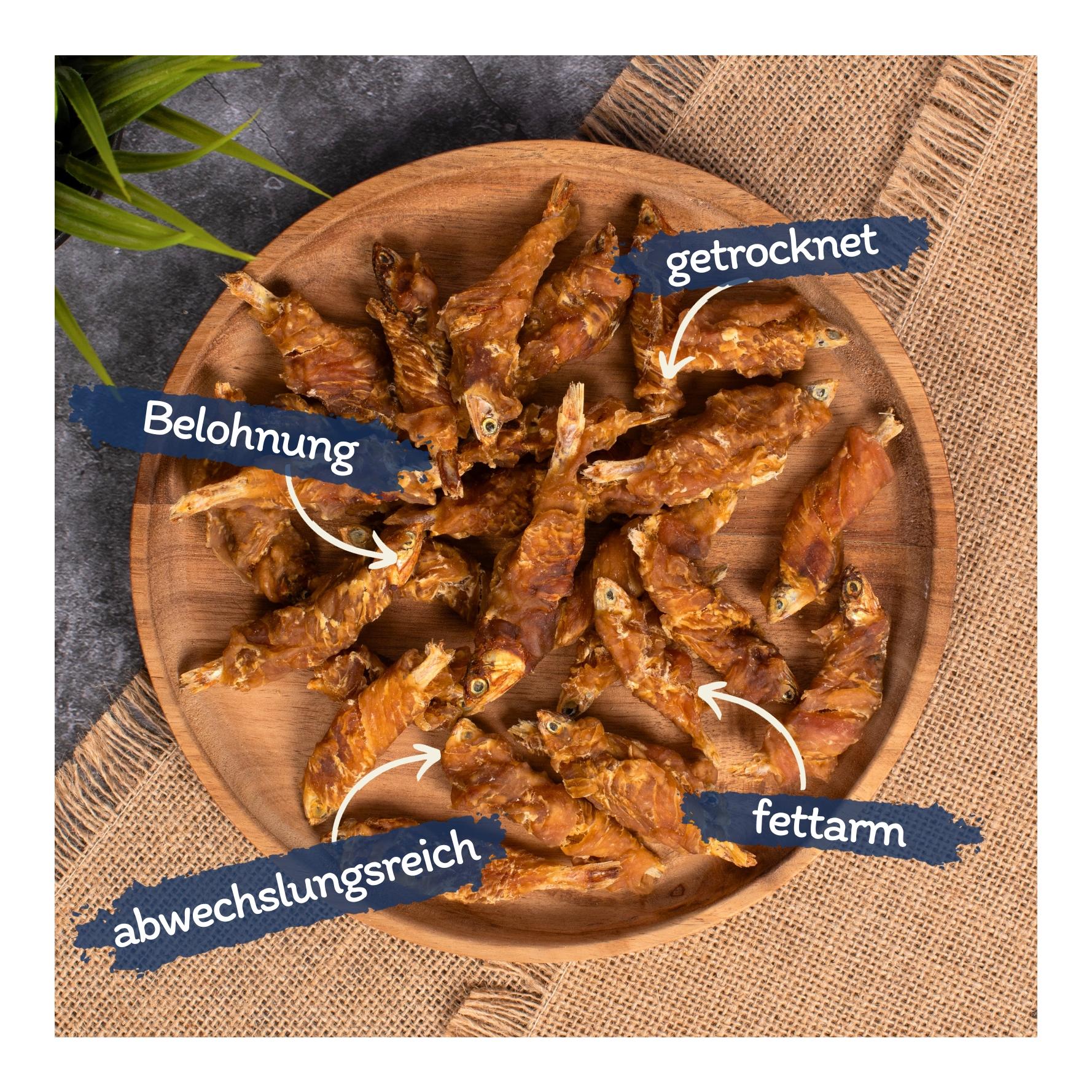 Hühner Wrap mit Fisch