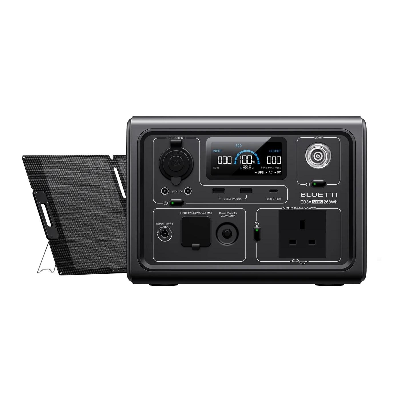 EB3A Power Station (600W / 268 Wh)