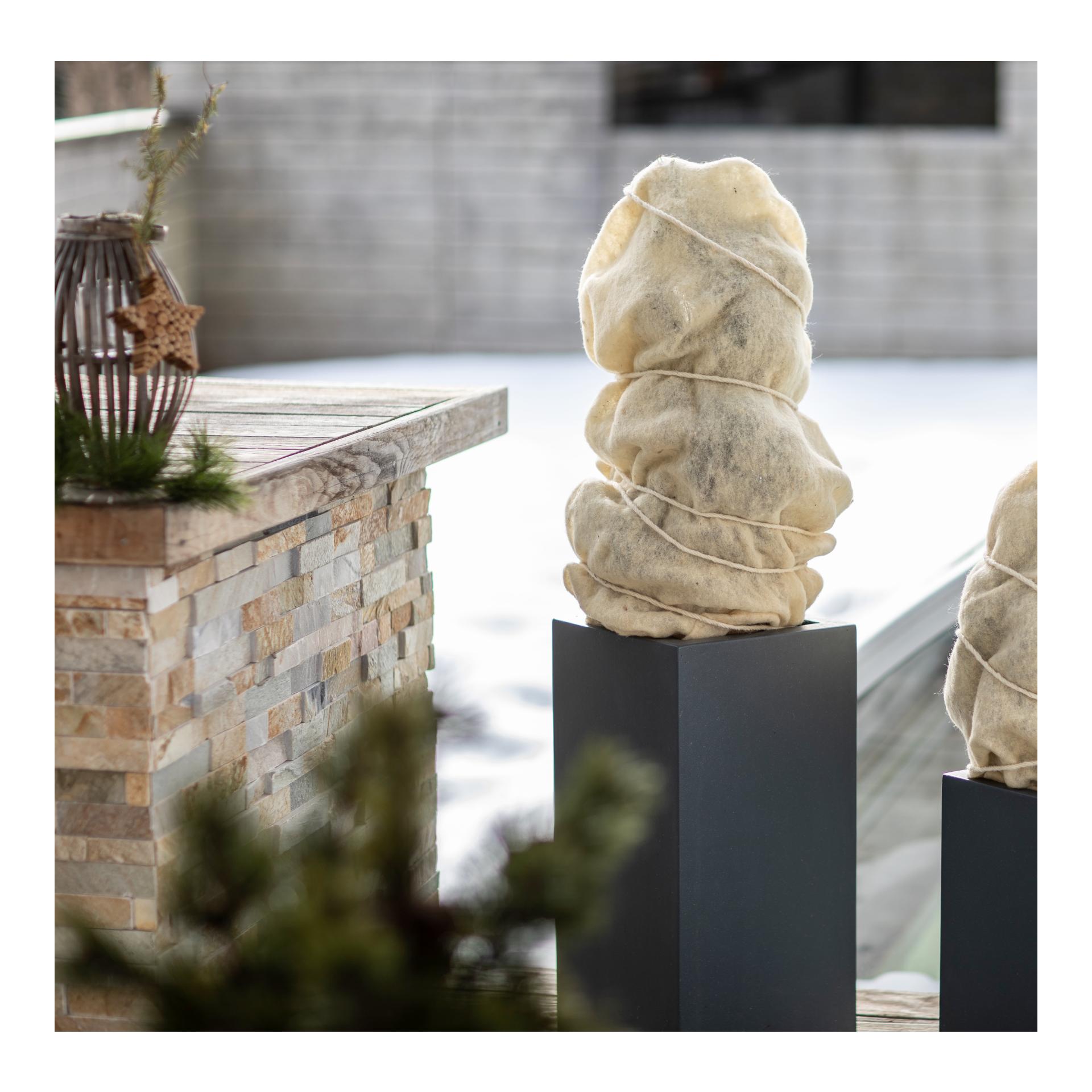 Kälteschutzdecke aus Schafwoll-Vlies