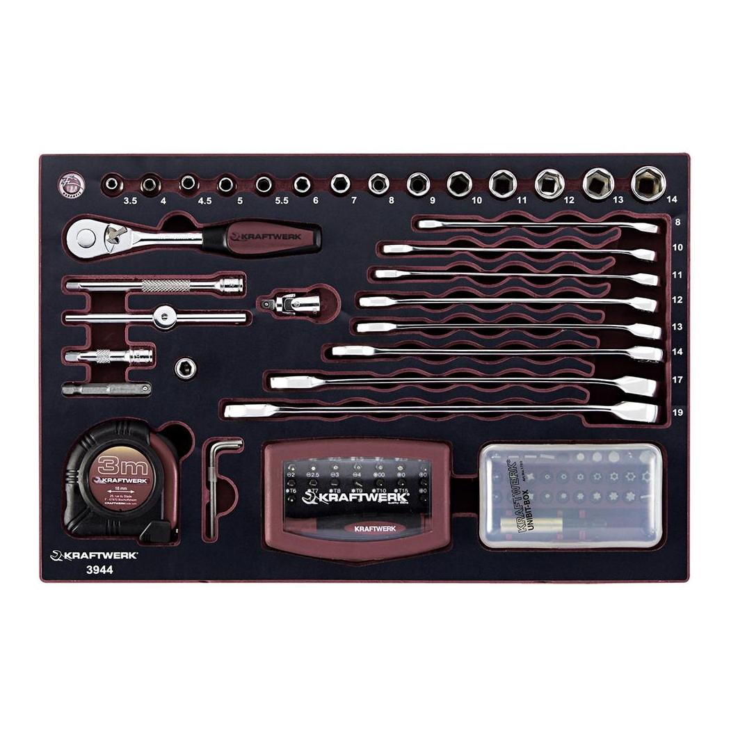 Profi-Alu-Werkzeugkoffer - 123-tlg.