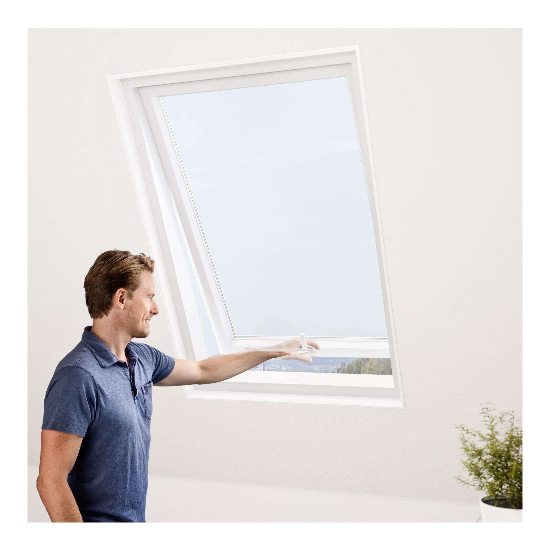 Fliegengitter für Dachfenster - weiss