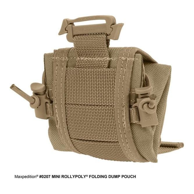 Sac pliable Mini-Rollypoly – gris loup