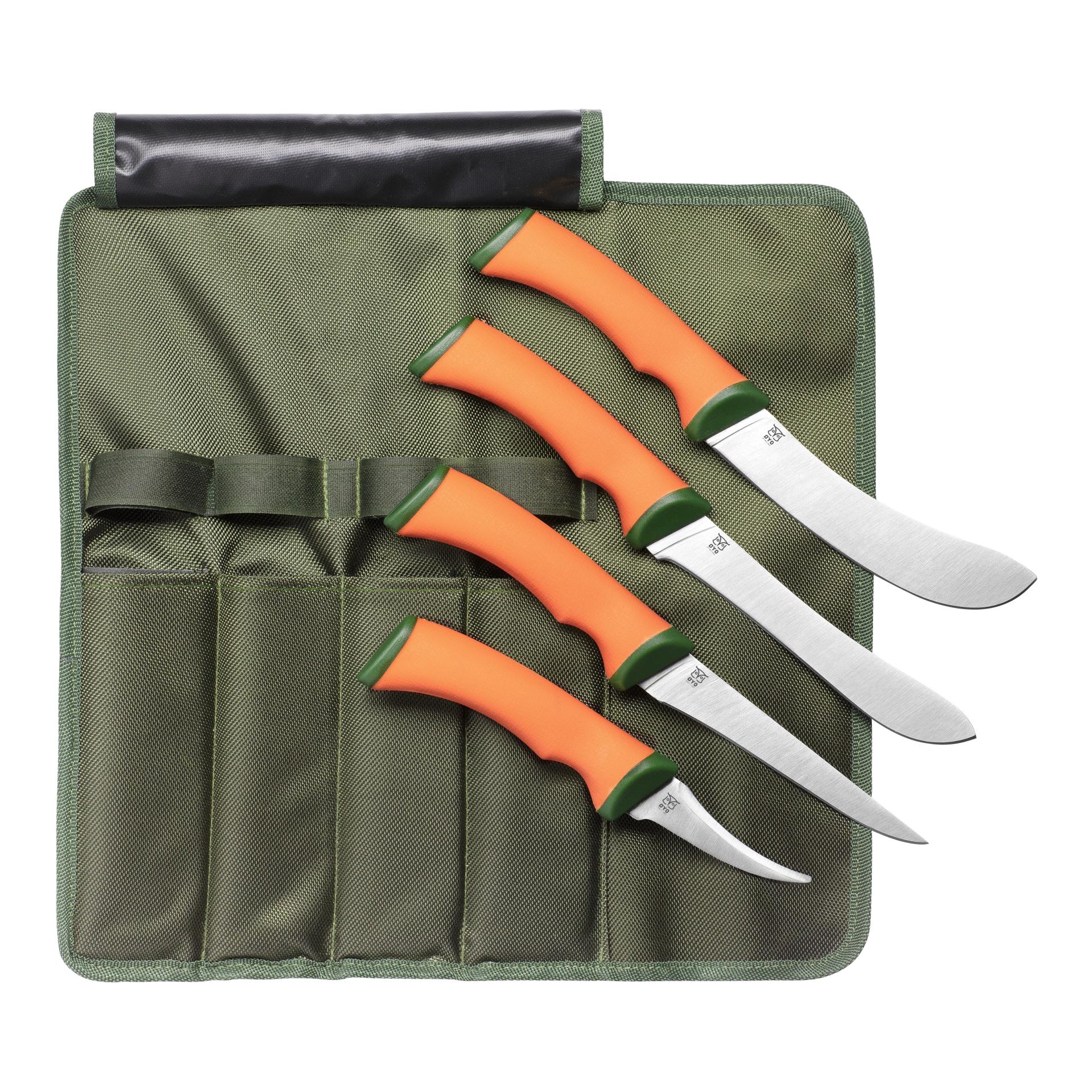 DYRANUT SLAKTESETT - Jagd/Schlachtermesserset (4Teilig)