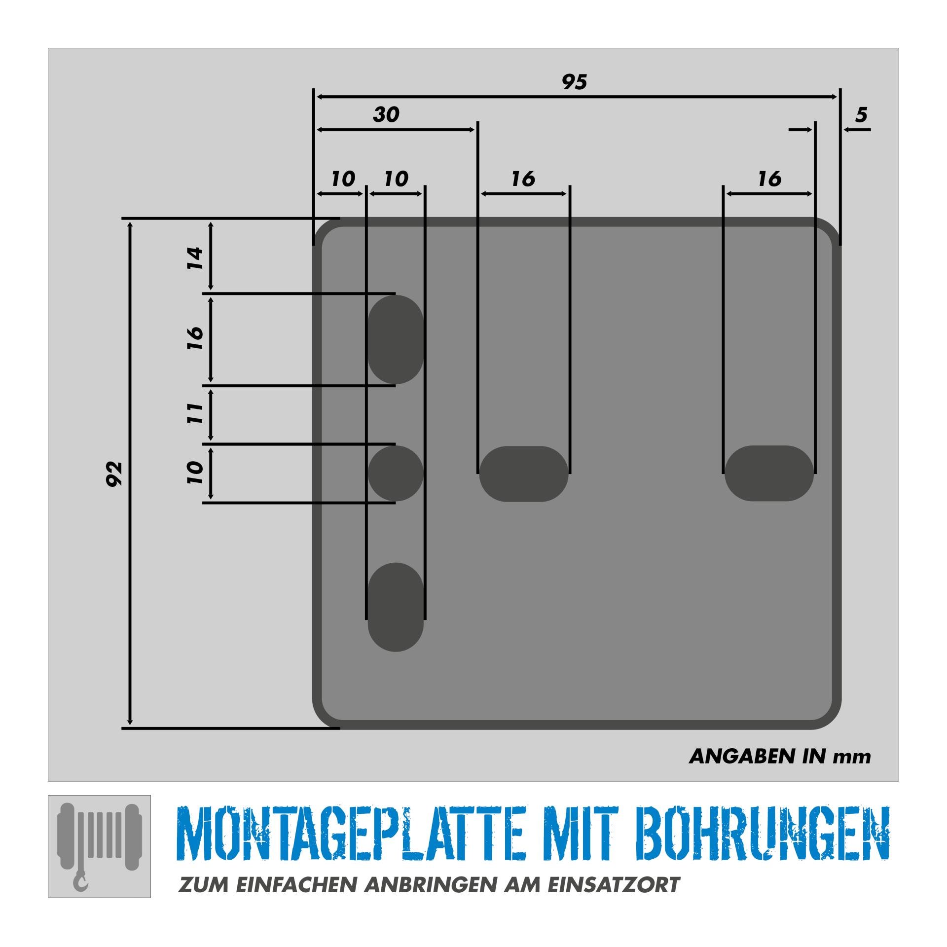 Seilwinde 360 kg 10 m