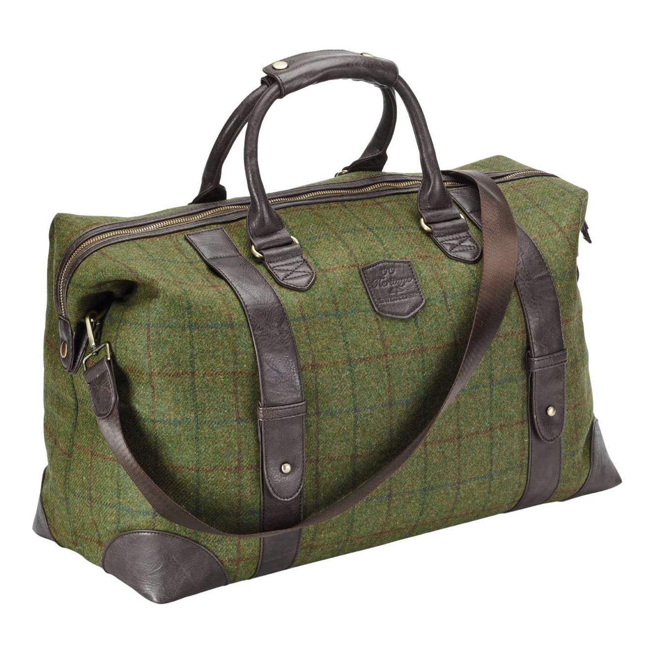 Image of Swedteam 1919 Weekendbag Bag - tweed grün bei Hauptner.ch