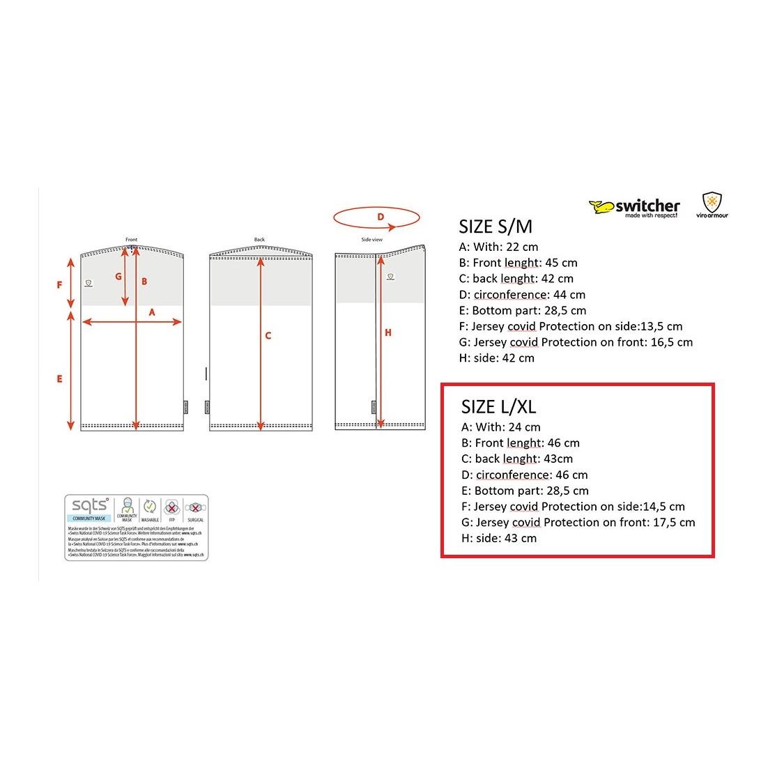 HEIQ Viroblock® Halsschlauch Winter Tube